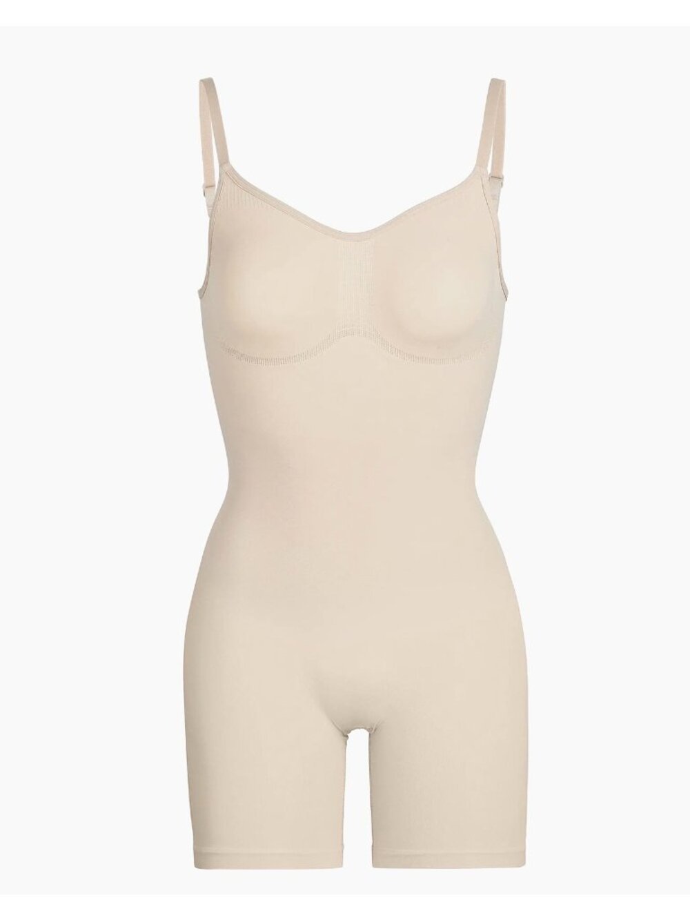 NWOT SKIMS  Mica Mid Thigh Sculpting CLAY Bodysuit Women’s size M
